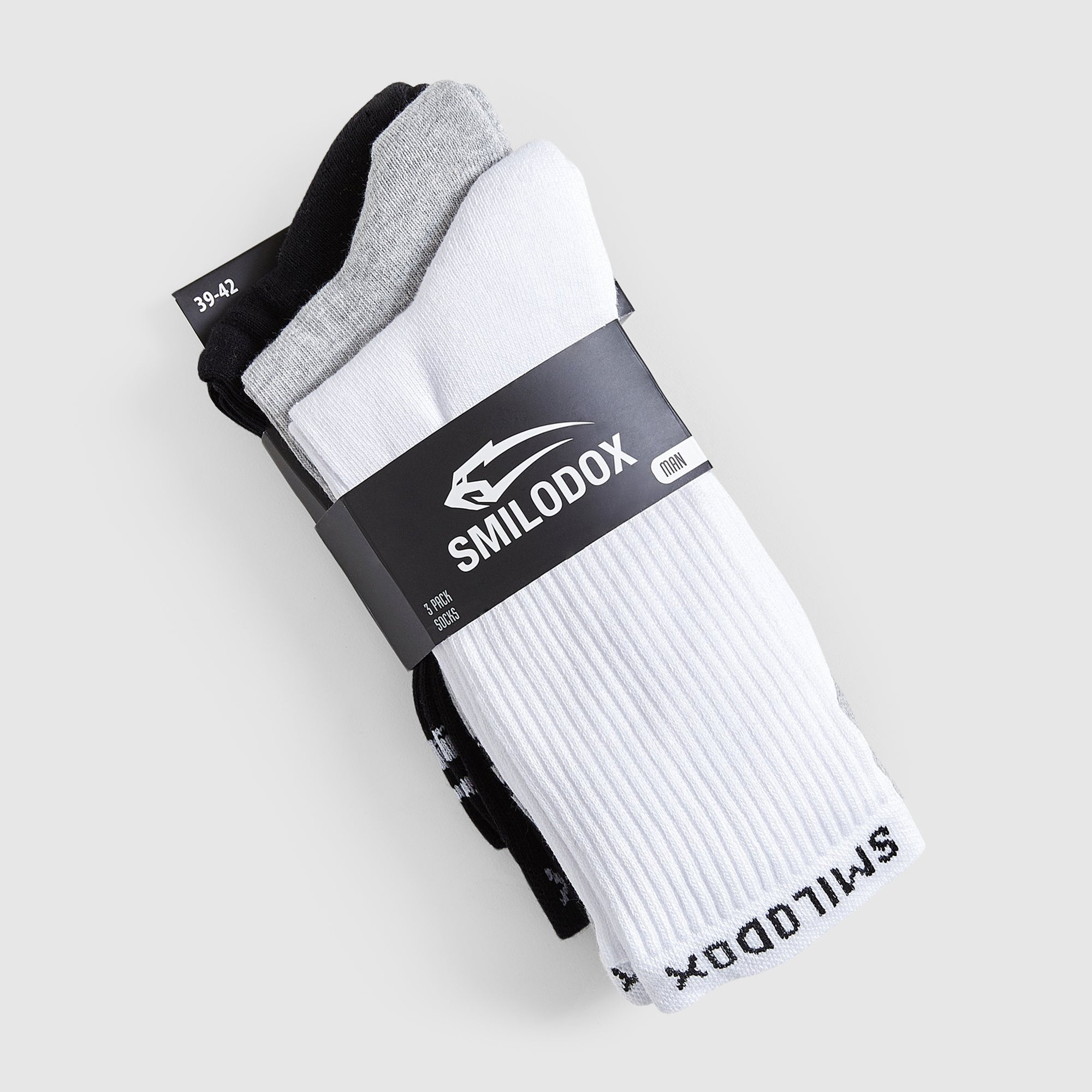 Lot de 3 paires de chaussettes de tennis homme